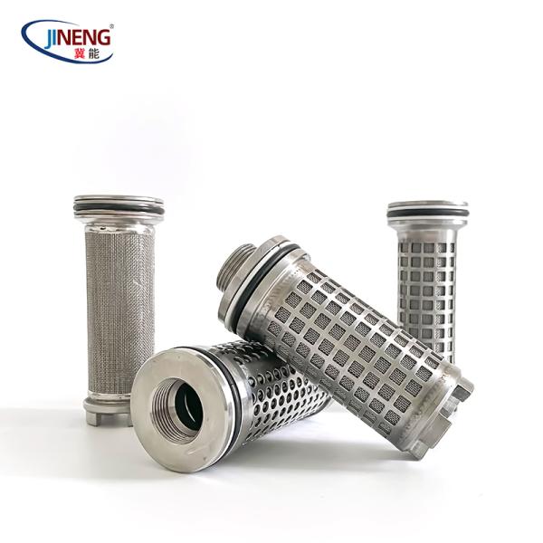 Coal Mine Hydraulic Pilot Valve Filter Element Stainless Steel