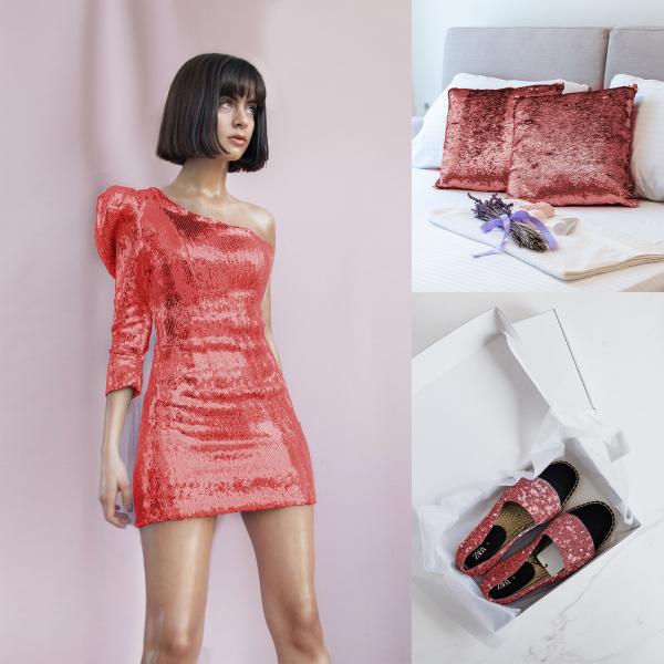 Sequin яркого блеска 125cm Sparkly вышил ткани для платья партии