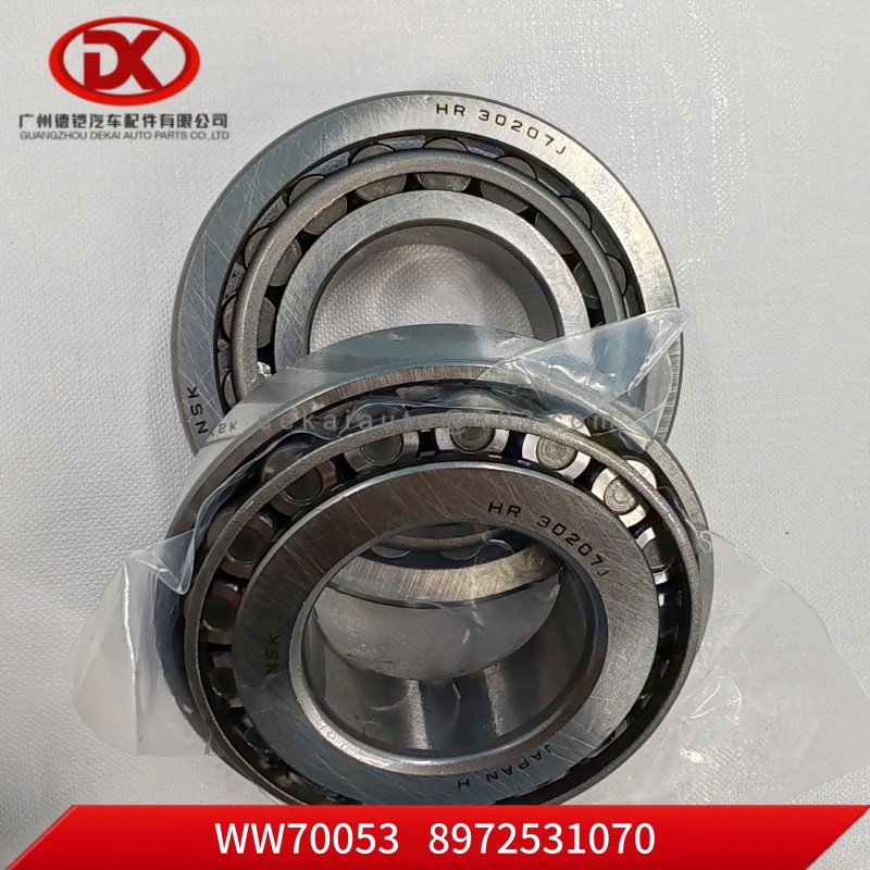 Intermediate Shaft Bearing 30207 8972531070 8 97253107 0 for ISUZU MYY5T Truck Parts