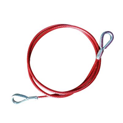 Câble d'ancrage de protection contre les chutes en acier à haute teneur en carbone galvanisé