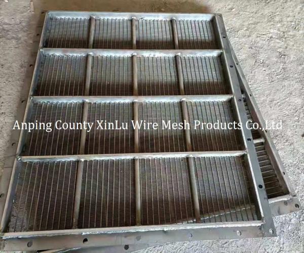 Wedge Wire Wrapped Flat Panel Johnson Screen Mesh for Filtration in Petrochemical Industry