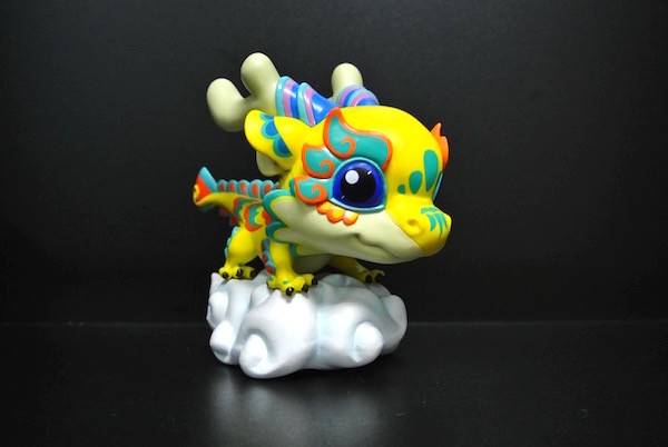 Lucky Symbol Chinese Dragon Toy Figures Eco - Friendly Material 9.5*8*5cm
