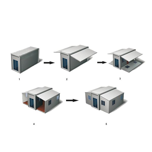Luxury Portable China Cheap Prefab Houses Custom Mobile Homes Expandable Houses