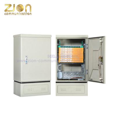 A cruz da capacidade de FTTH SMC 96F conecta o tipo do conector do SC FC do armário
