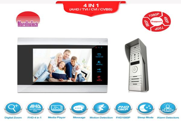 Morningtech 2 MP video door phone / video intercom / video door bells for villa