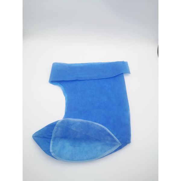 Hubei Haixin Streamer Clean Room Cap Nurse Surgical Medical Muslim Hat Head Cover Non Woven Caps Disposable PP Cap Wholesale