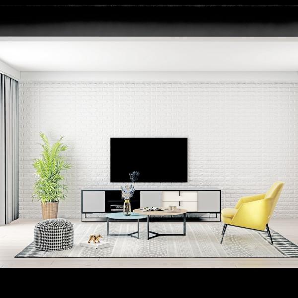 Waterproof 3d Pe Foam Wall Sticker 70x77 PE Foam 3D Wallpaper