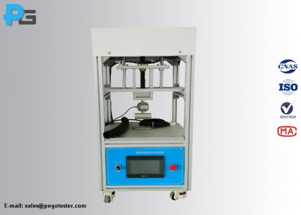 Appareil d'essai pour le broyage de tuyaux supportant le courant IEC60335-2-2