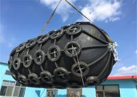 ISO17357 Yokohama Type Pneumatic Rubber Fender With Tyre Net