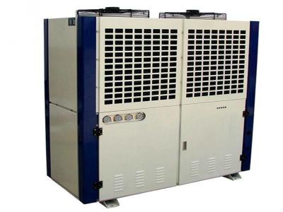 O ar em forma de caixa de 8HP 15HP Copeland refrigerou a unidade de condensação para a sala fria 3PH 50HZ