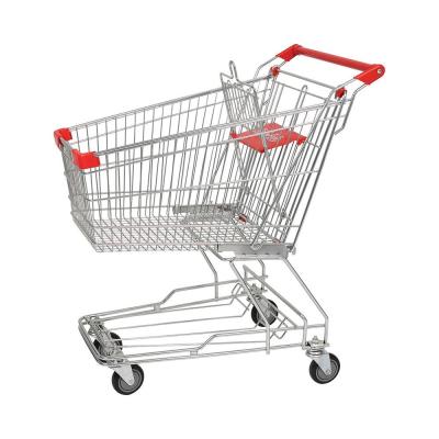 zinco 125L com o trole asiático da compra do metal de Supermerket da série da cola Epoxy