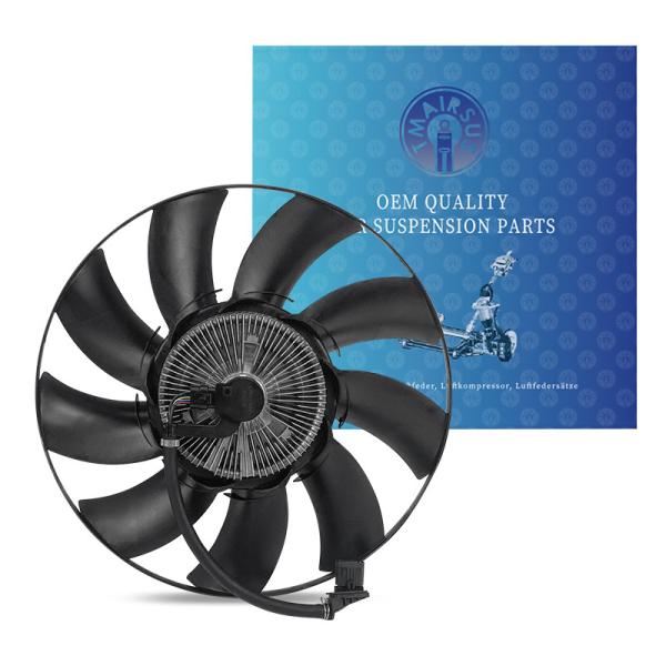 Ventilador de refrigeração de plástico de montagem Ventilador de refrigeração de motor certificado ISO TS15949