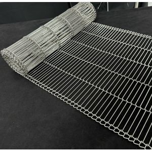 Light-Duty Flexible Stainless Steel 201 304 Ladder Wire Mesh Conveyor Belt for Chocolate Coating and Food Factory