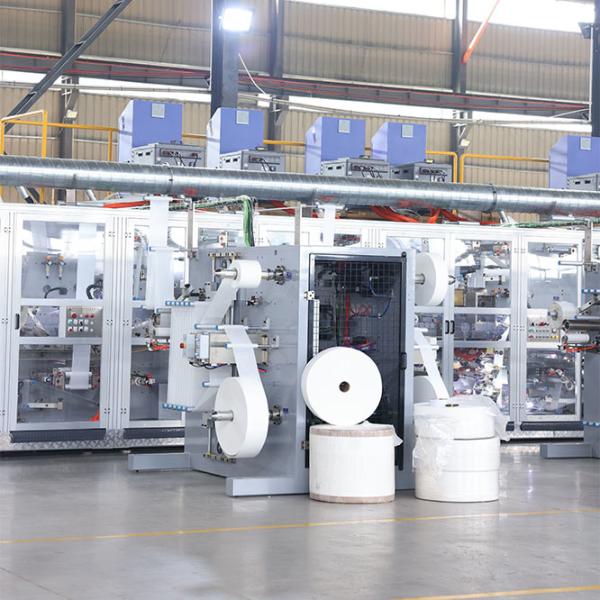 High Speed Sanitary Pad Menstrual Panties Making Machine with Automatic Packaging