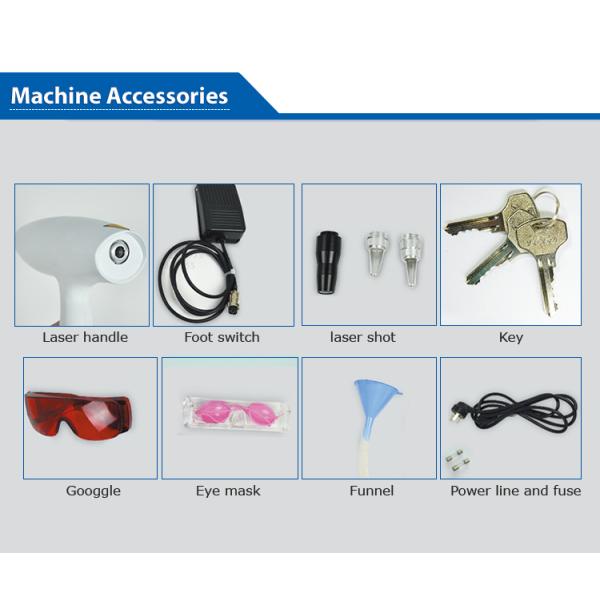 Máquina del laser del ND YAG del Q-interruptor de la peladura del carbono del retiro de la pigmentación