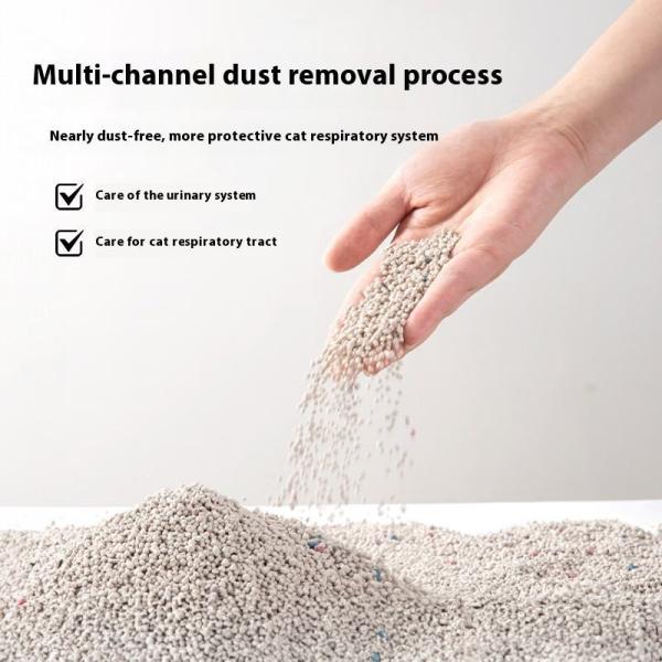 OEM/ODM Manufacturers Natural Sodium Cat Sand Odor Lock Dust Free Clumping Premium Bentonite Cat Litter