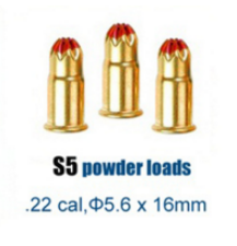 Manual Powder Actuated S5 .22Cal Low Speed Semi-Automatic Piston Type Setting Tool