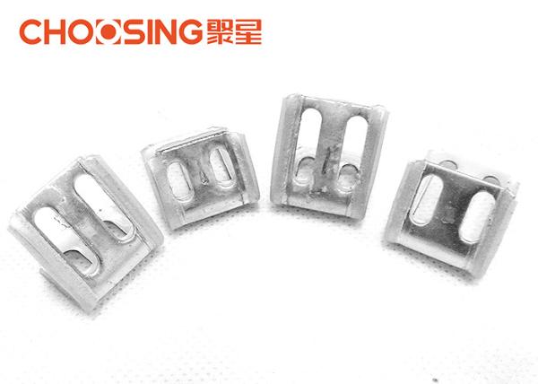 Full Plastic Coating Upholstery EK Spring Clip , Metal Upholstery Clips Length 23mm
