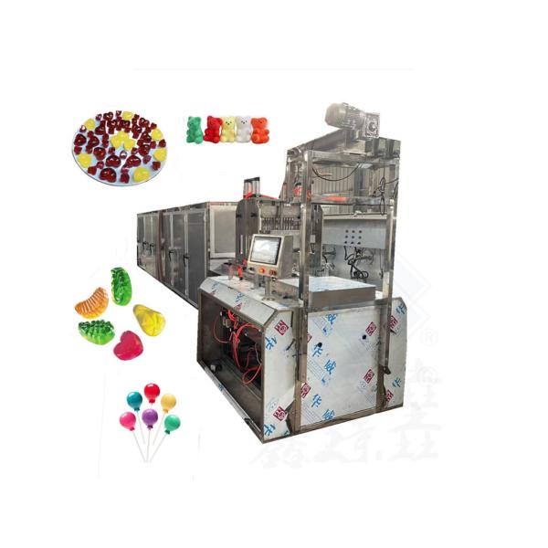 Multifunctional Hard Sugar Candy Machine for Making Rainbow Lollipop and Gummy Candy