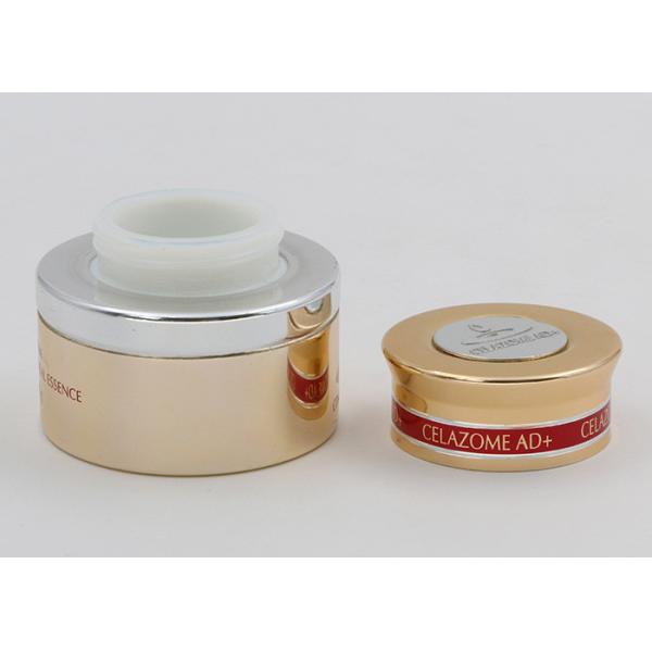 Fancy Glass Cosmetic Jars , Empty Face Cream Glass Jars For Beauty Products