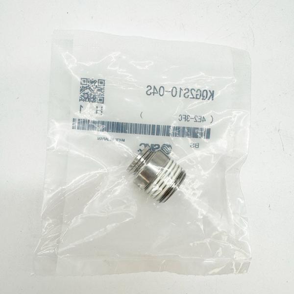 KQG2S10-04S Acessórios de tubos pneumáticos Ss 316 Conector de tubos pneumáticos