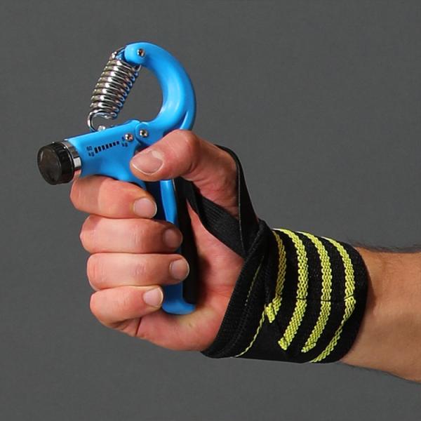 60kg Hand Grip Strengthener Finger Exerciser Grip Strength Trainer New Material Forearm Grip Workout