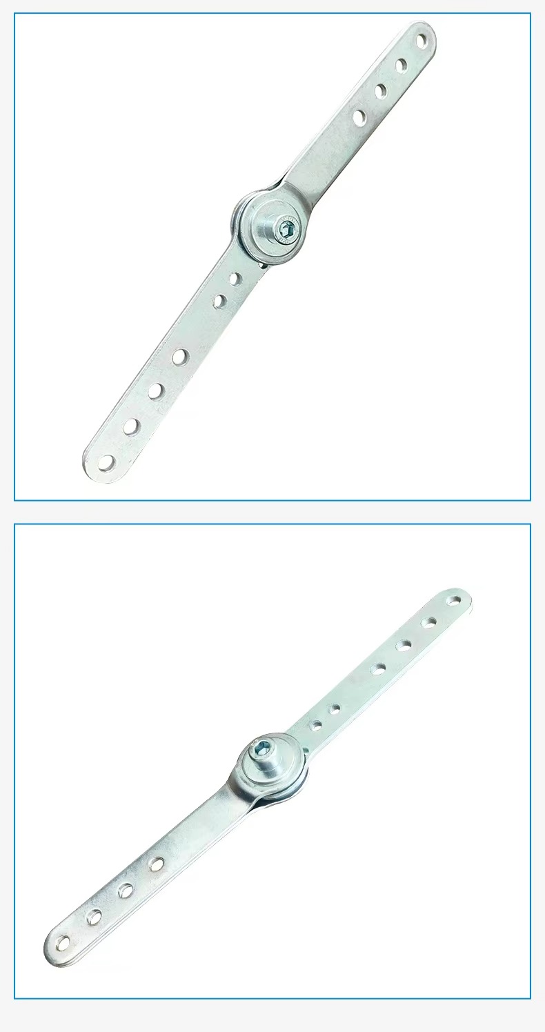 Wanjusheng Adjustable Metal White Zinc Sofa Headrest Hinge Multi-functional Furniture Hinge Living Room Kitchen Bathroom Iron