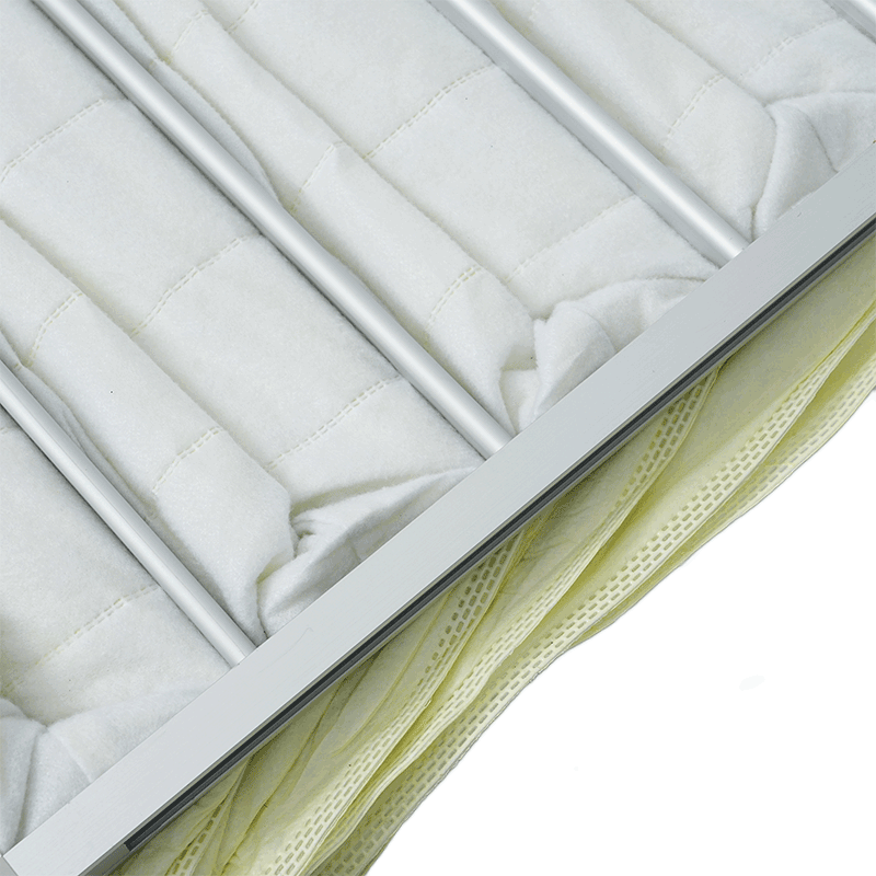 Commercial Purifier Hepa Fiberglass Pocket Filter Bags ROHS Certificated