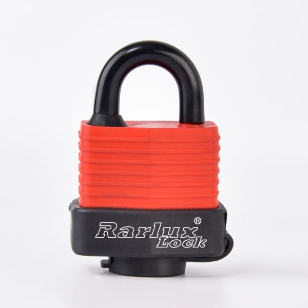Rarlux 30-65mm Industrial Safety Waterproof Laminated Steel Body Padlock Customized High Quality Eco-Friendly High Safety