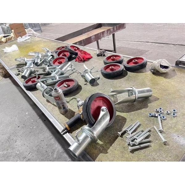 Неубедительное колесо рицинуса ремонтины стержня с рицинусом тормоза 12inch сверхмощным для ремонтины