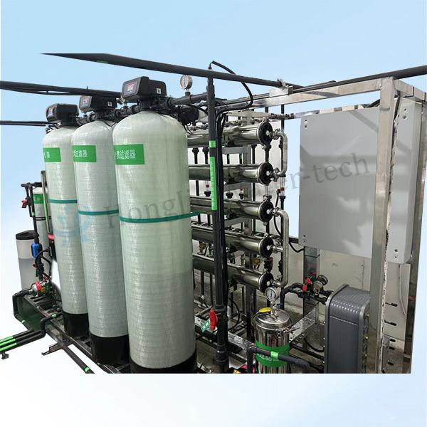 1TPH Equipo de agua ultrapura con pulido +sistema EDI bipolar