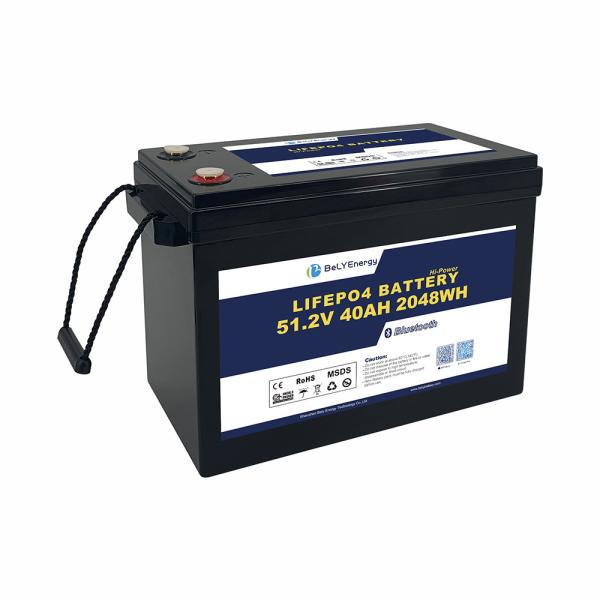 Bely Energy 5000 Cycles 40AH 48V LiFePO4 Batterie Pour Yachit 100% DOD