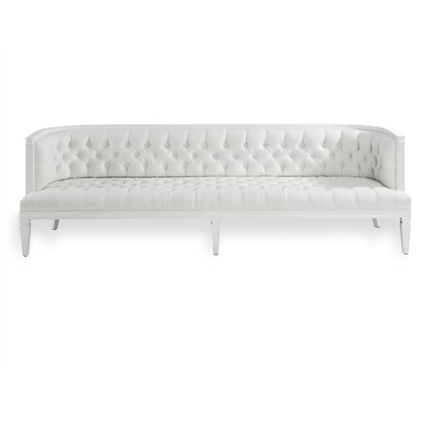 wholesale  sofa set designs antique white linen fabric solid wood sofa and wedding party eventsofas