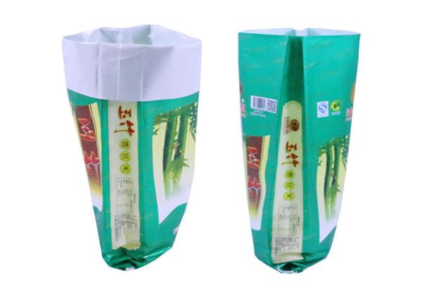 Double Stitched Dog Food Bags , 25 Kg WPP Feed Bags Polypropylene