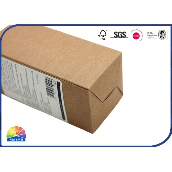 Изготовленная на заказ напечатанная коробка складывая коробки повторно использовала упаковку шампуня Kraft бумажную косметическую