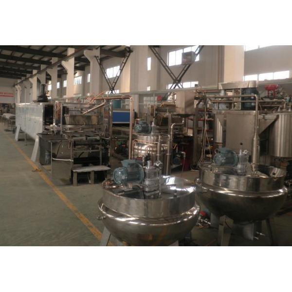 Производственная линия фруктового желе мягкого 3D резинки VC Candy Production Machine 600kg/H