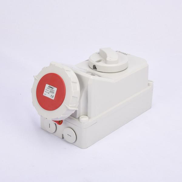 63A IP44 Mechanical Interlock Contactor Switch Sockets