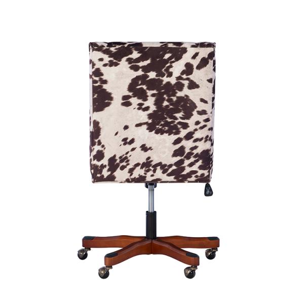 Velvet Ergonomic Folding Office Chair Adjustable Backrest Salon Hairdressing Equipment