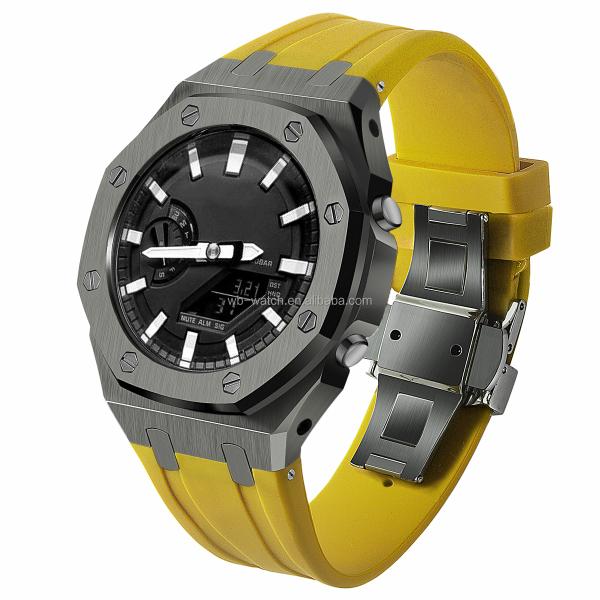 Casio Ga2100 G caja de choque de generación 5th Mod Kit 316L de acero inoxidable silicona banda de reloj