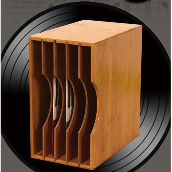 Store Display Stand High Grade Cold-rolled Sheet LP Racks Wooden Acrylic CD Boxes