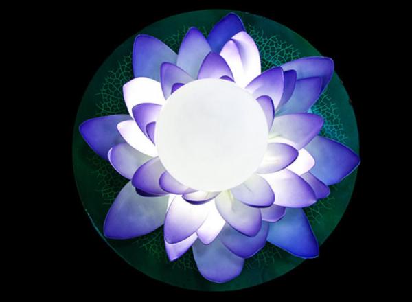 LED Lotus Leaf Lamp Water Landscape Outdoor Waterproof Pond Bright Decorative Landscape Project