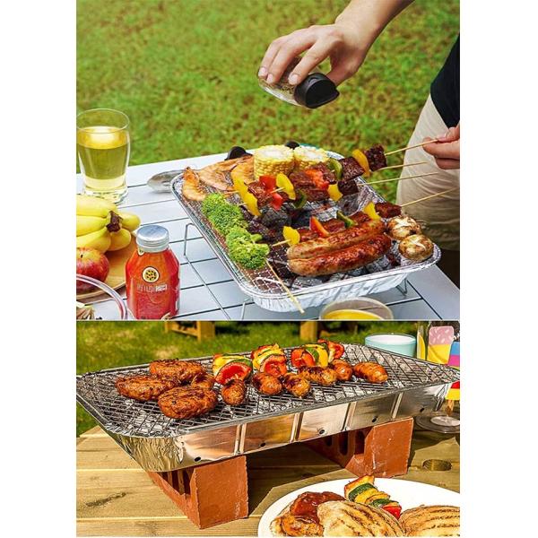 Одноразовые инструменты для барбекю для пикника на открытом воздухе