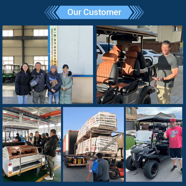 High Load Capacity Electric Utility Golf  Cart with Hydraulic Dump Bed