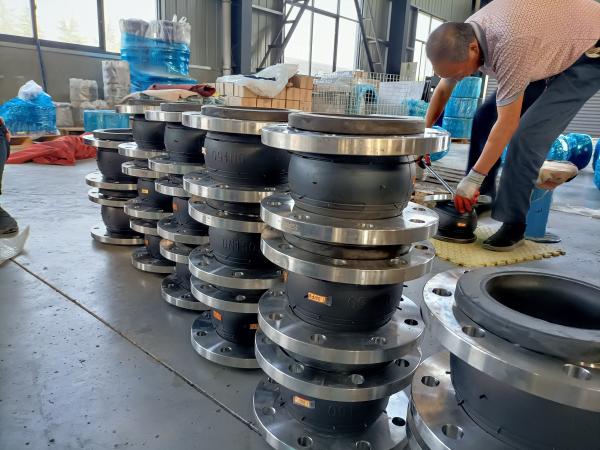 Bomba de expansão de flange de borracha redonda ANSI DN100 aço inoxidável