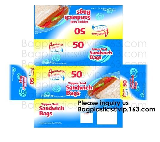Snap Lock Bags, Zipper Lock Fresh, Seal Fresh, Zip Grip, Grip Seal, Food Storage Bags, Gallon, Quarter Size