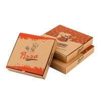 Para llevarse a casa Papel corrugado aislado 12x12 cajas de pizza triángulo octogonal