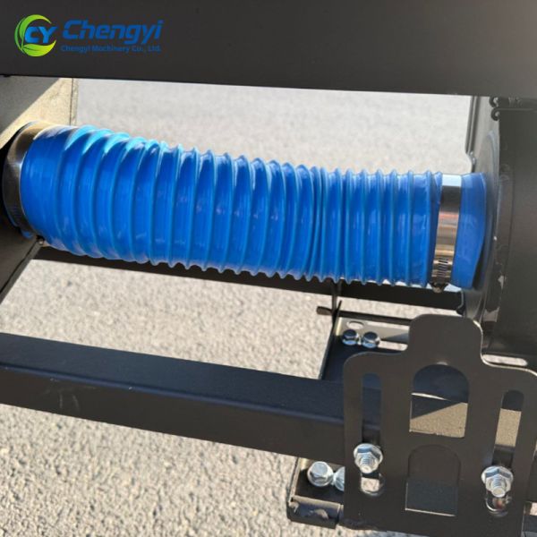 Steel Corn Thresher With Blower Efficient Maize Shelling Cleaning Equipment