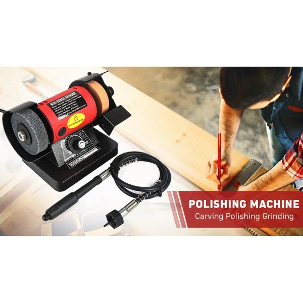 150W Bench Grinding Polishing Machine Versatility With Table Saw Cutting
