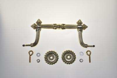 Peso de elevação 120 kg Mãos de caixão Hardware caixão 6mm fio de aço reforçado P9011