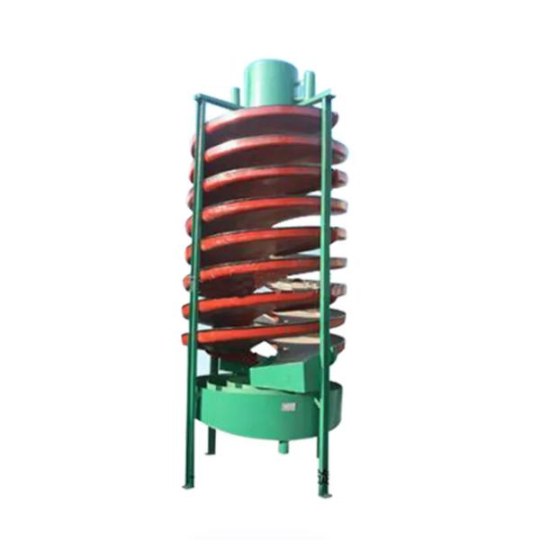 Special Spiral Chute For Gravity Separation Of Fine Grained Minerals